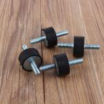 Supporti in gomma antivibrazioni 4 pezzi M8 30 × 15