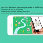 Smartwatch pour enfants avec appel, GPS appels d’urgence SOS