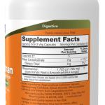 NOW Foods Glucomannan 575 mg – 180 Capsule Vegetali | Fibra Solubile per Regolarità & Controllo Peso