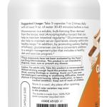 NOW Foods Glucomannan 575 mg – 180 Capsule Vegetali | Fibra Solubile per Regolarità & Controllo Peso