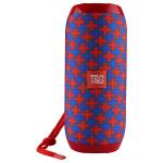 Haut-parleur stéréo portable, haut-parleur portable 5 x 2 Watt, Bluetooth, étanche, rouge