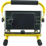 Faro LED potente, portatile, 100 Watt, con batterie ricaricabili, per interno ed esterno