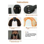 Elettrostimolatore per Glutei, Donna, Uomo, Massaggio Muscolare, EMS