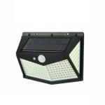 Faretto led, faro led, per esterno, energia solare, 212 LED, con sensore movimento