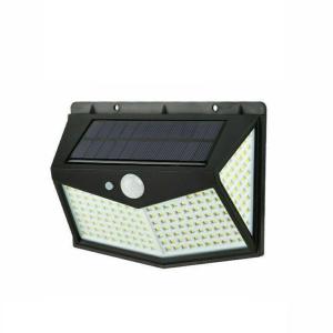 Faretto led, faro led, per esterno, energia solare, 212 LED, con sensore movimento