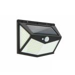 Faretto led, faro led, per esterno, energia solare, 212 LED, con sensore movimento