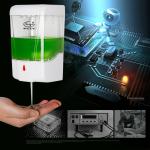Distributeur de savon automatique, capacité 700 ml, sans toucher, pour gel désinfectant, savon liquide