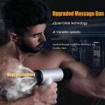 Pistola per massaggi con vibrazioni a percussione, massaggiatore muscolare