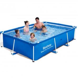 Piscina Fuori Terra da Esterno Bestway De Luxe Splash Frame cm 259x170 H 61