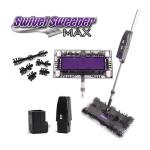 Swivel Sweeper MAX, Scopa elettrica con batteria ricaricabile e manico snodabile