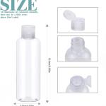 Bottiglie da viaggio, 100 ml, in plastica, per shampoo, balsamo, lozione, articoli da toeletta