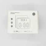 Presa elettrica ricarica USB 5V - 2.4A max, 7 in 1, modello TT-RS12