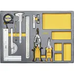 Fortec Werkstattwagen Basic FT30033 - 434-tlg. - 7 Schubladen - Profi-Ausführung