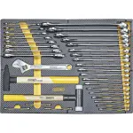 Fortec Werkstattwagen Basic FT30033 - 434-tlg. - 7 Schubladen - Profi-Ausführung
