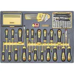 Fortec Werkstattwagen Basic FT30033 - 434-tlg. - 7 Schubladen - Profi-Ausführung