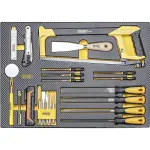 Fortec Werkstattwagen Basic FT30033 - 434-tlg. - 7 Schubladen - Profi-Ausführung