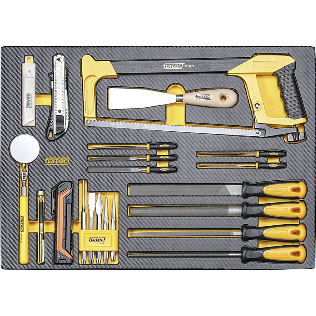 Fortec Werkstattwagen Basic FT30033 - 434-tlg. - 7 Schubladen - Profi-Ausführung