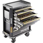 Fortec Werkstattwagen Basic FT30033 - 434-tlg. - 7 Schubladen - Profi-Ausführung