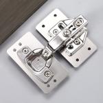 Piastra di riparazione della cerniere, fissaggio per porte di armadi, mobili in legno