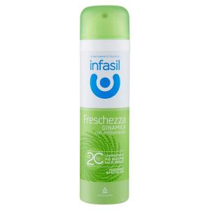 Infasil, Deodorante Freschezza Dinamica Spray Con Antibatterico 150 Ml