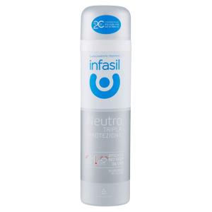 Infasil, Neutro Tripla Protezione Deodorante Spray 150 Ml
