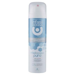 Infasil, Deodorante Donna Puro Spray Pelli Sensibili 150 Ml