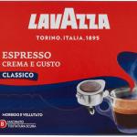Lavazza Crema e Gusto Classico, 18 cialde per macchina espresso