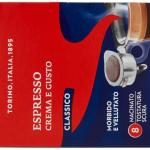 Lavazza Crema e Gusto Classico, 18 cialde per macchina espresso