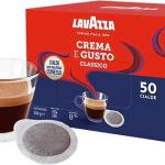 Lavazza Crema e Gusto Classico, 50 cialde per macchina espresso