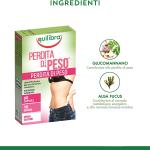 Perdita di Peso, Integratore per Pedita Peso a Base di Fibra di Konjac e Alga Fucus, per Normale Metabolismo e Normale Funzione Tiroidea, Senza Glutine, 60 Capsule