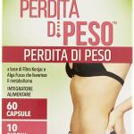 Perdita di Peso, Integratore per Pedita Peso a Base di Fibra di Konjac e Alga Fucus, per Normale Metabolismo e Normale Funzione Tiroidea, Senza Glutine, 60 Capsule