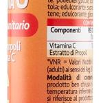 Equilibra, Più Propoli con Vitamina C, Integratore per la Normale Funzione del Sistema Immunitario, Propoli e Vitamina C, Gusto Arancia, 20 Compresse Effervescenti