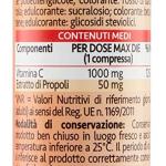 Equilibra, Più Propoli con Vitamina C, Integratore per la Normale Funzione del Sistema Immunitario, Propoli e Vitamina C, Gusto Arancia, 20 Compresse Effervescenti