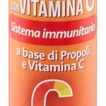 Equilibra, Più Propoli con Vitamina C, Integratore per la Normale Funzione del Sistema Immunitario, Propoli e Vitamina C, Gusto Arancia, 20 Compresse Effervescenti