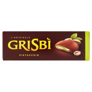 Grisbi' Al Pistacchio, Frolle ripiene di morbida crema al pistacchio, 135g 