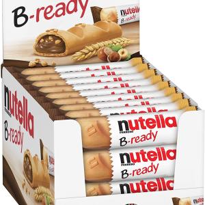 Nutella B-ready, 36 snacks 22gr, galette de pain fourrée au Nutella