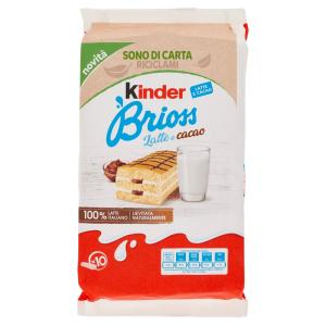 Kinder Brioss Lait et Cacao, 10 pièces, 280 gr