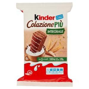 Kinder Breakfast Plus Wholemeal, 10 snacks Kinder, 290g