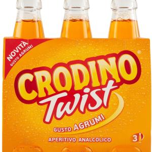 Crodino Twist, gusto Agrumi, Ml 175X3