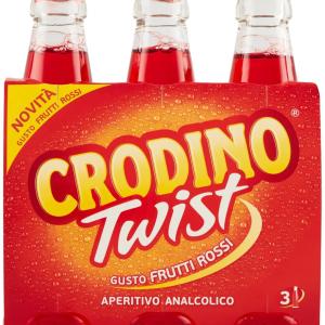 Crodino Twist gusto Frutti rossi Ml 175X3