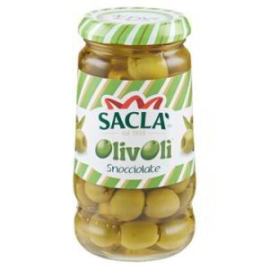 Grüne Oliven entkernt Saclà 290 gr 00473