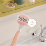Gillette Venus ComfortGlide Lametta Donna Spa Breeze, 1 Manico e 2 Lametta da 3 Lame per Rasoio Donna, per una Rasatura Fluida Profonda Duratura