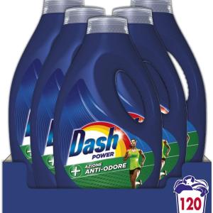 DASH, Detersivo lavatrice, liquido, Antiodore, 24 Lavaggi