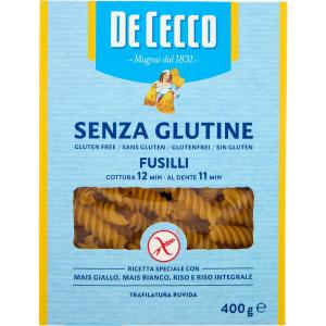 De Cecco Senza Glutine Fusilli n°34 400 g