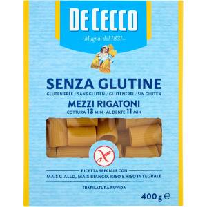 De Cecco Senza Glutine Mezzi Rigatoni n°26 400 g