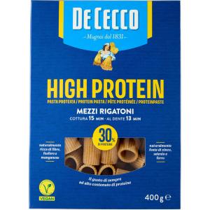 De Cecco High Protein Mezzi Rigatoni n° 26 400 g