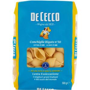 De Cecco Conchiglie Rigate n°50 500 g