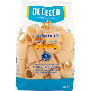 De Cecco Le Specialità Paccheri n°125 500 g