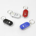 Cerca Trova chiavi, portachiavi con fischio e luce led, colore rosso