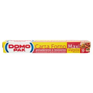 Carta forno, mt 15, antiaderente per forno e microonde, Domopak